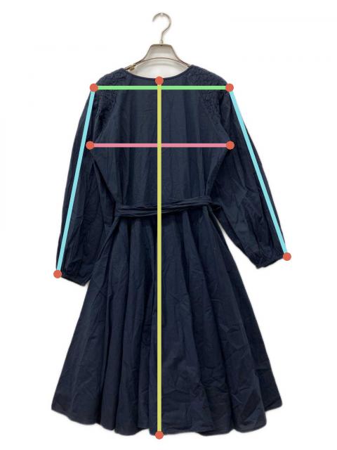 中古・古着通販】merlette (マーレット) カシュクールラップワンピース