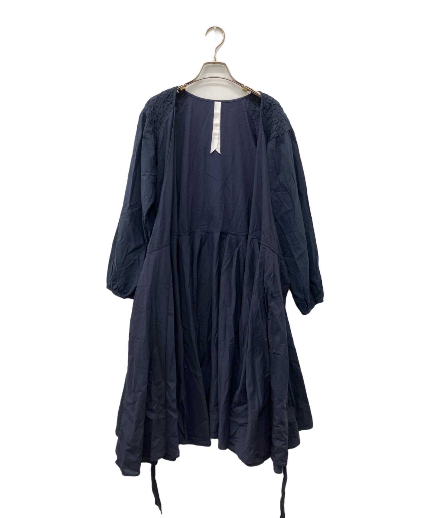 中古・古着通販】merlette (マーレット) カシュクールラップワンピース