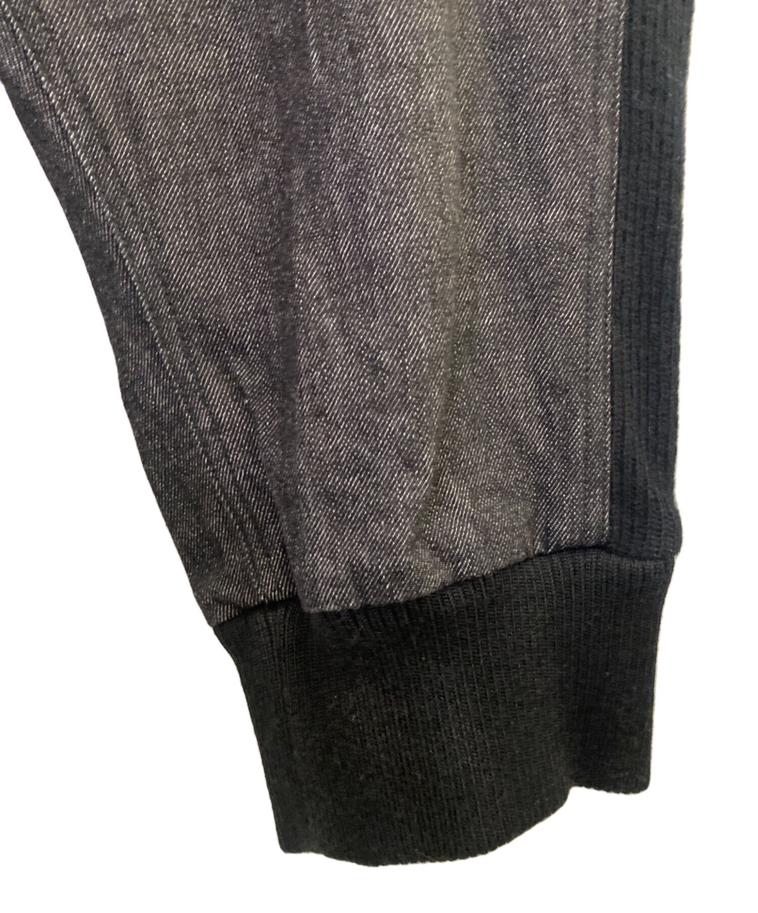 中古・古着通販】GROUND Y (グラウンドワイ) デニムリブパンツ