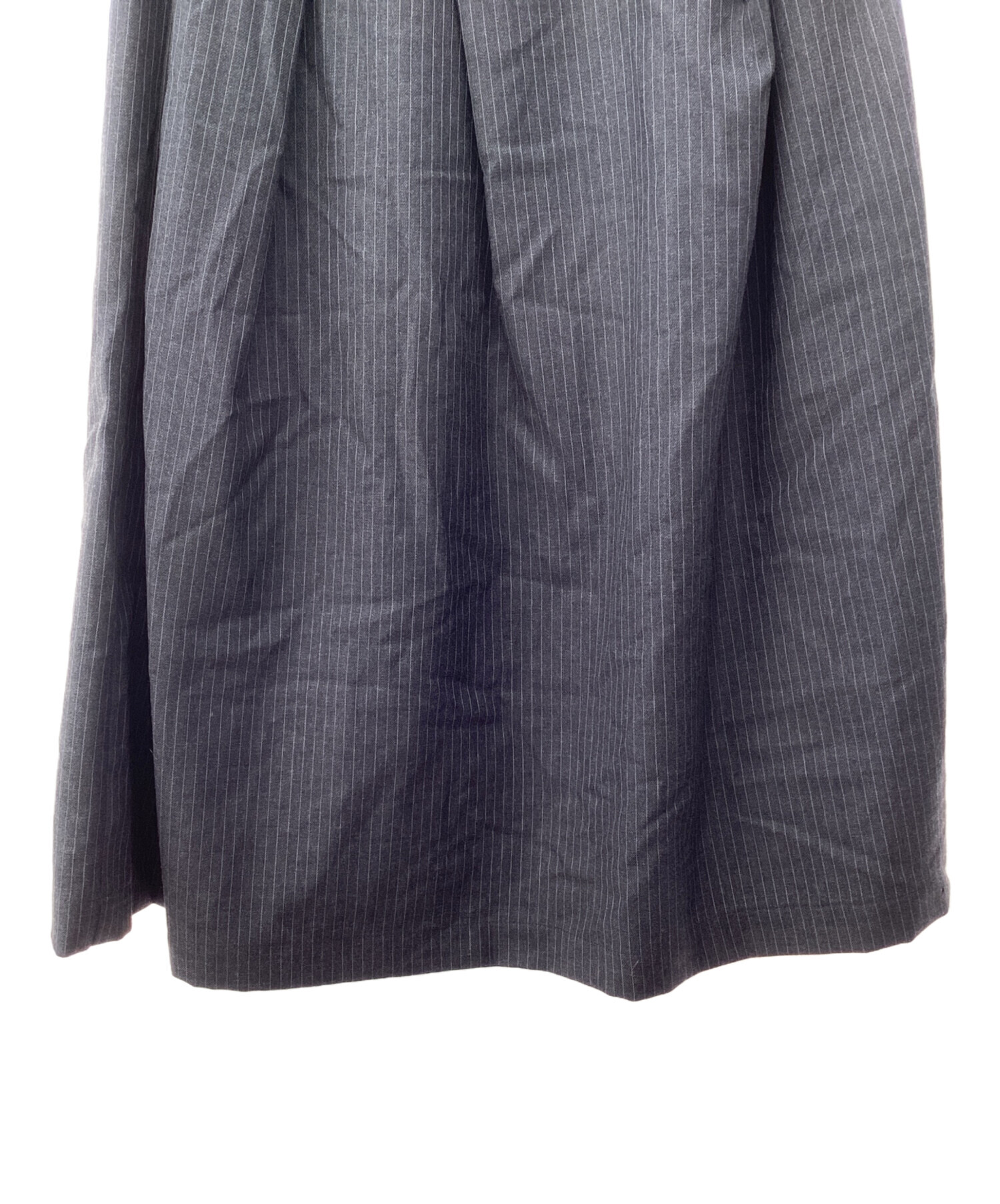 トリココムデギャルソン ストライプスカート 中古・古着通販】tricot COMME des GARCONS (トリココムデギャルソン