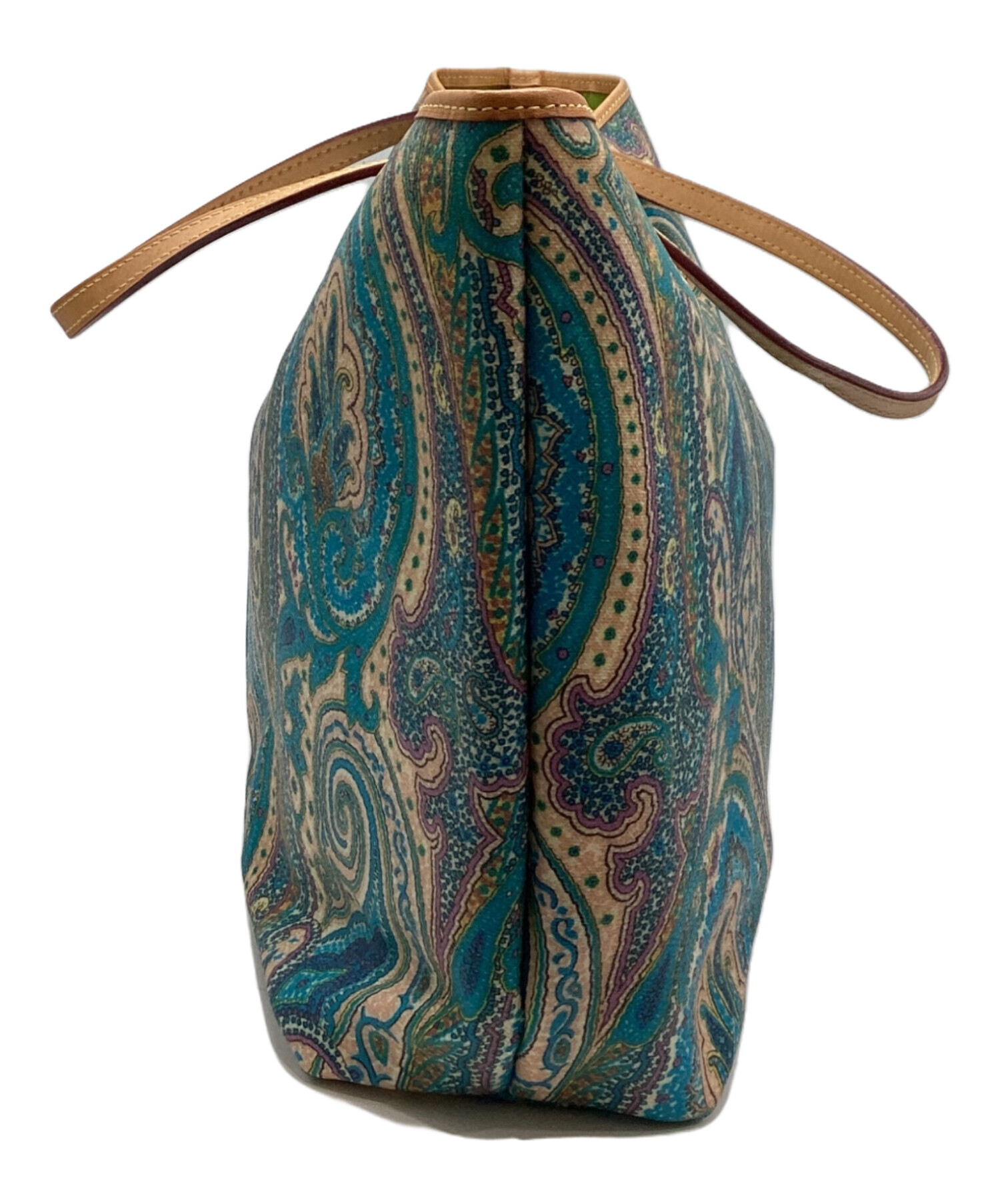 中古・古着通販】ETRO (エトロ) ペイズリートートバッグ ブルー 