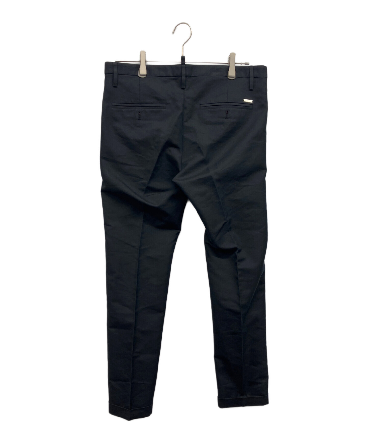 中古・古着通販】DSQUARED2 (ディースクエアード) スラックス ブラック