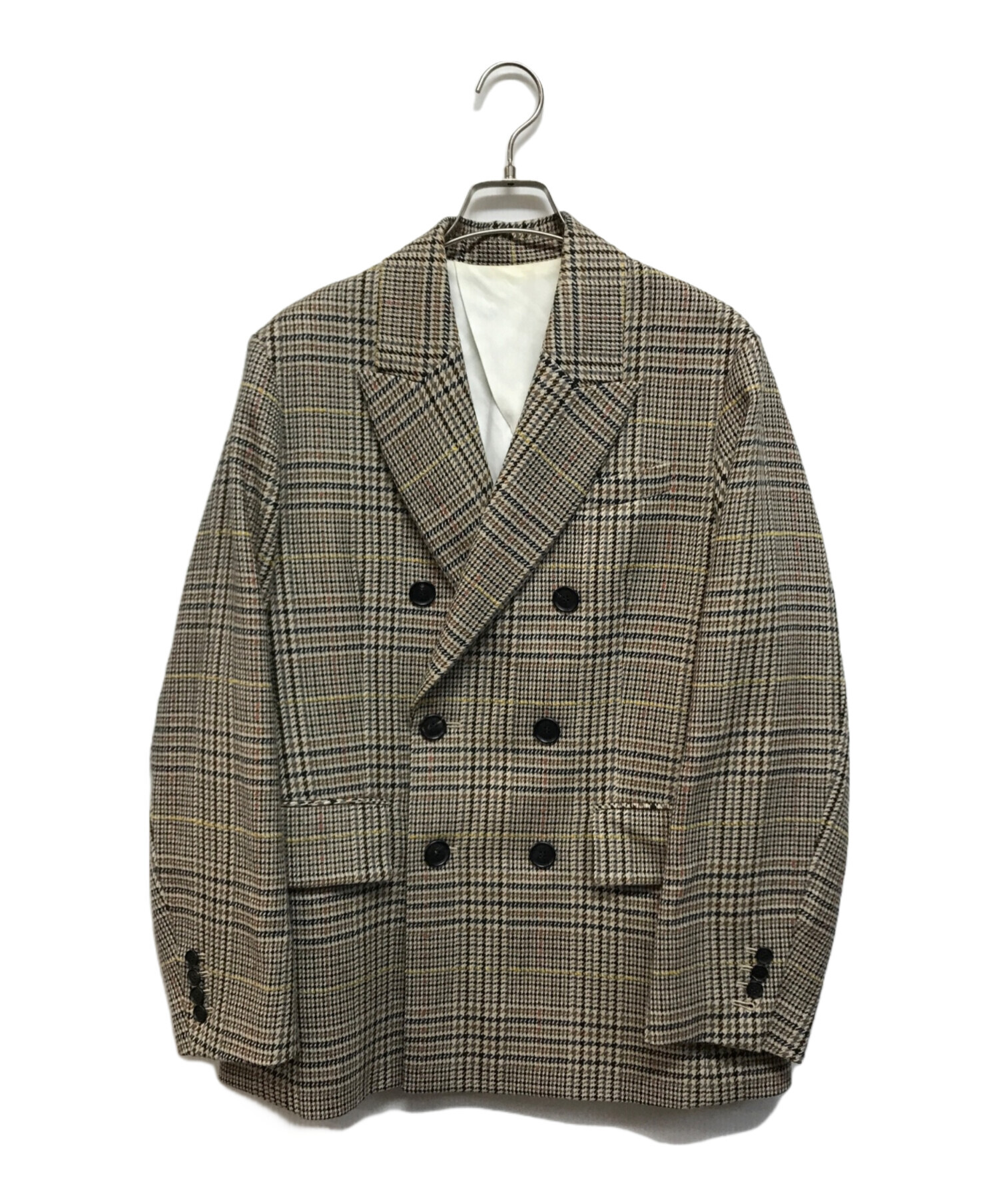 DÉPAREILLÉ デパリエ　ウールシルクツイルダブルジャケット24AW DÉPAREILLÉ デパリエ ウールシルクツイルダブルジャケット24AW