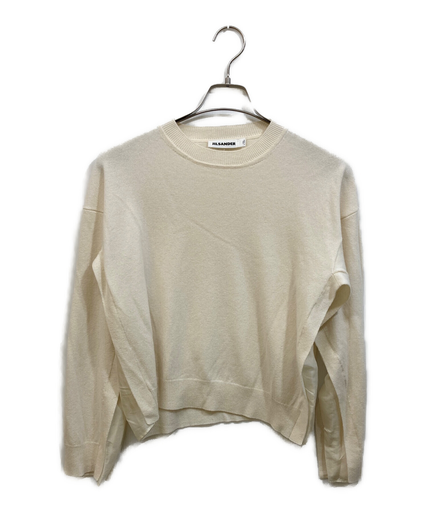 中古・古着通販】JIL SANDER (ジルサンダー) カシミヤサイド切替ニット