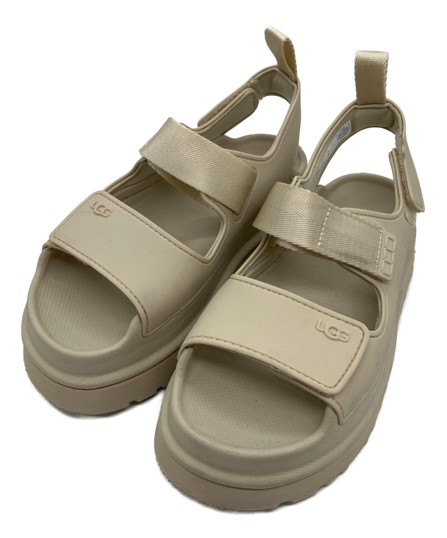 中古・古着通販】UGG (アグ) サンダル ベージュ サイズ:23cm｜ブランド
