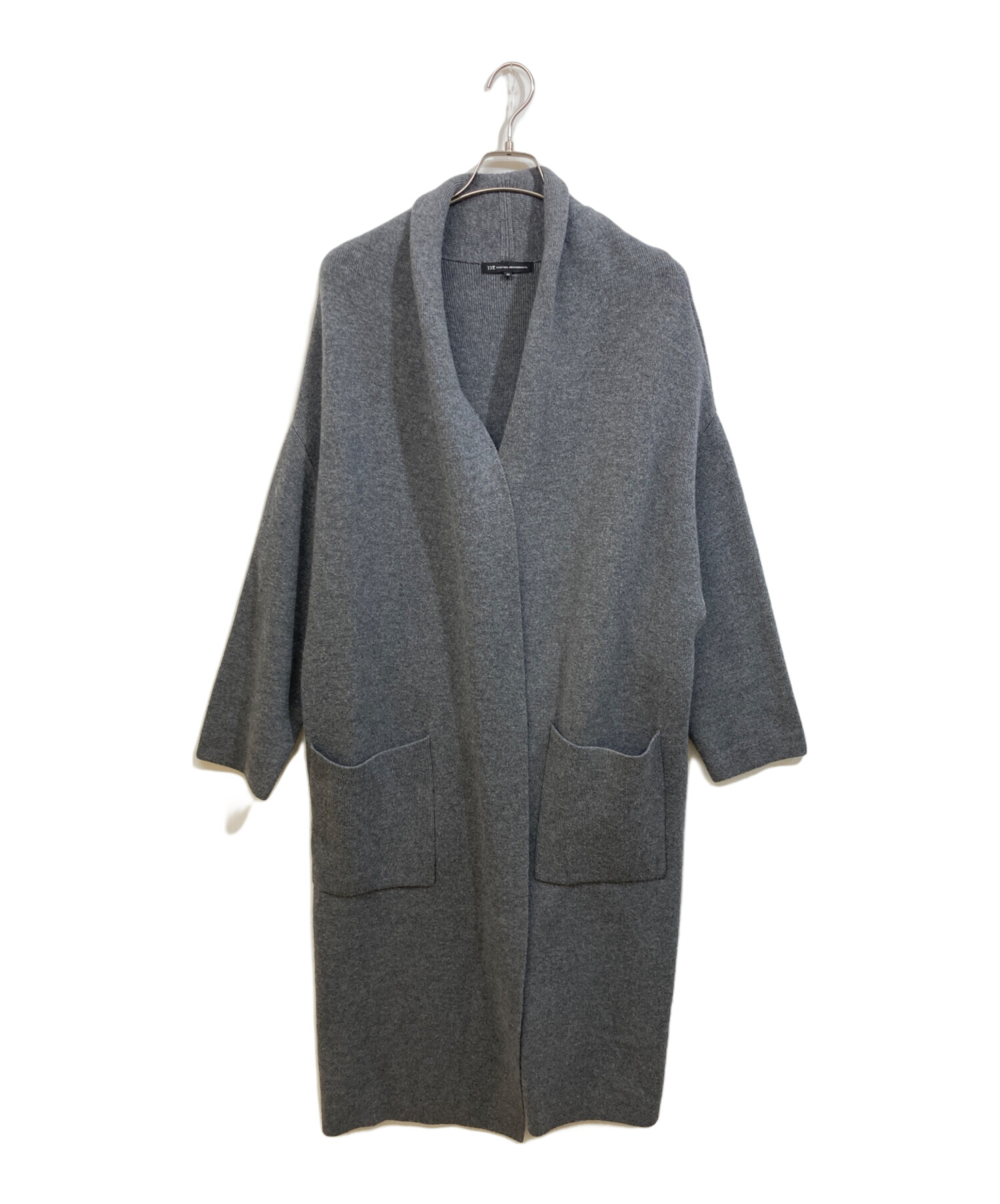 中古・古着通販】23区 (ニジュウサンク) カシミヤ混ロングガウンコート