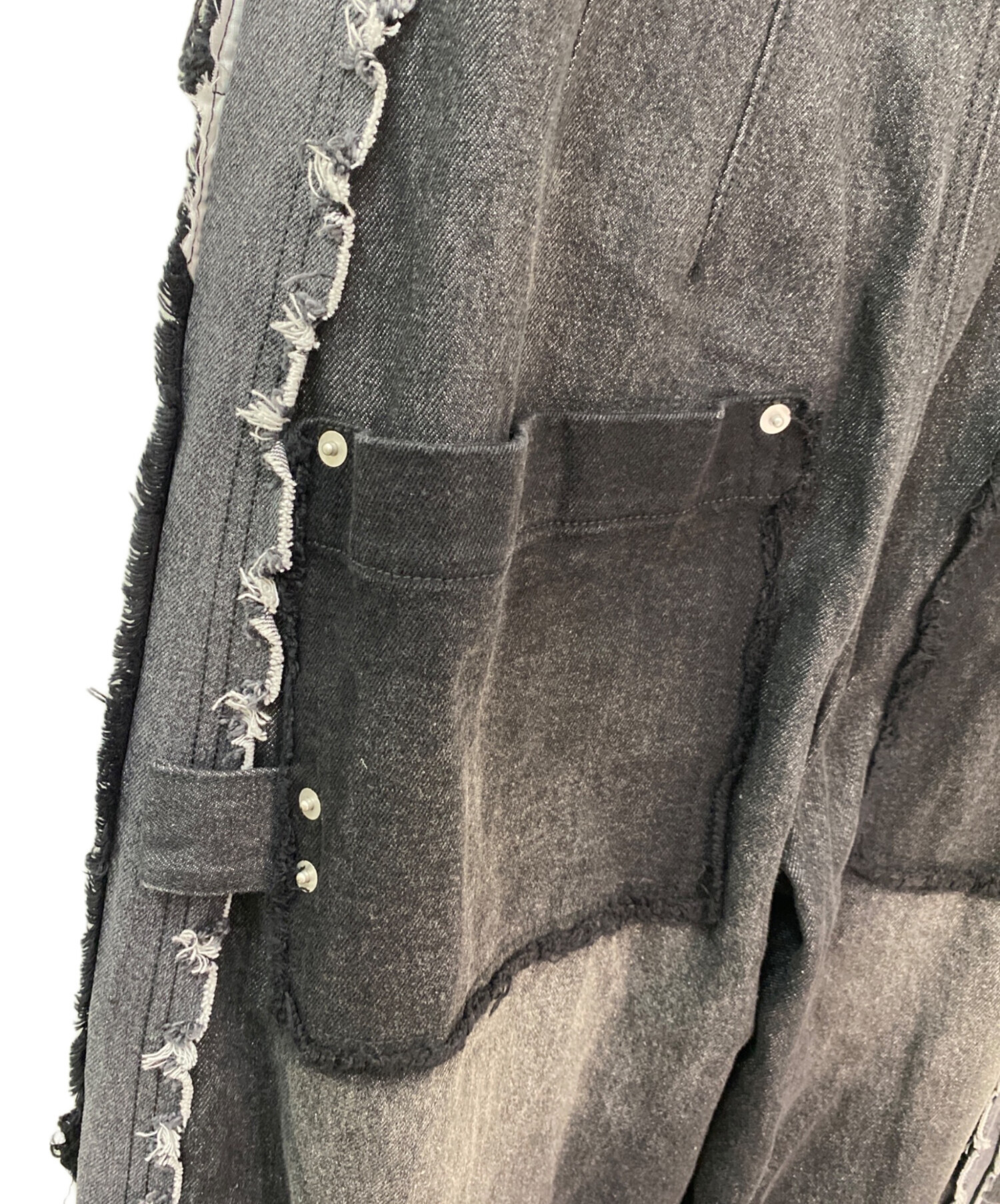 knuth marf twobuckles patchwork denim S knuth marf twobuckles