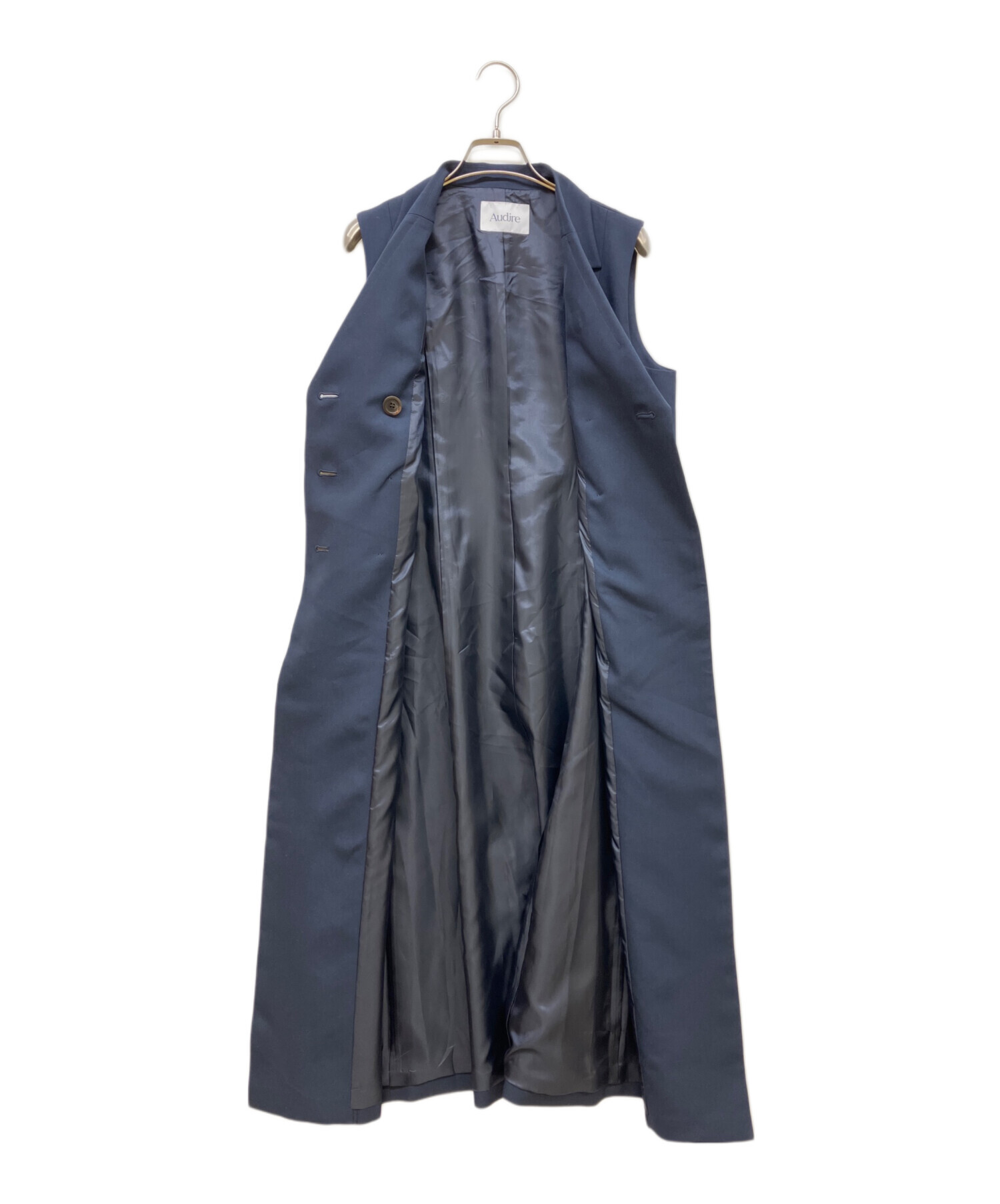 中古・古着通販】Audire (アウディーレ) Mannish gilet ネイビー