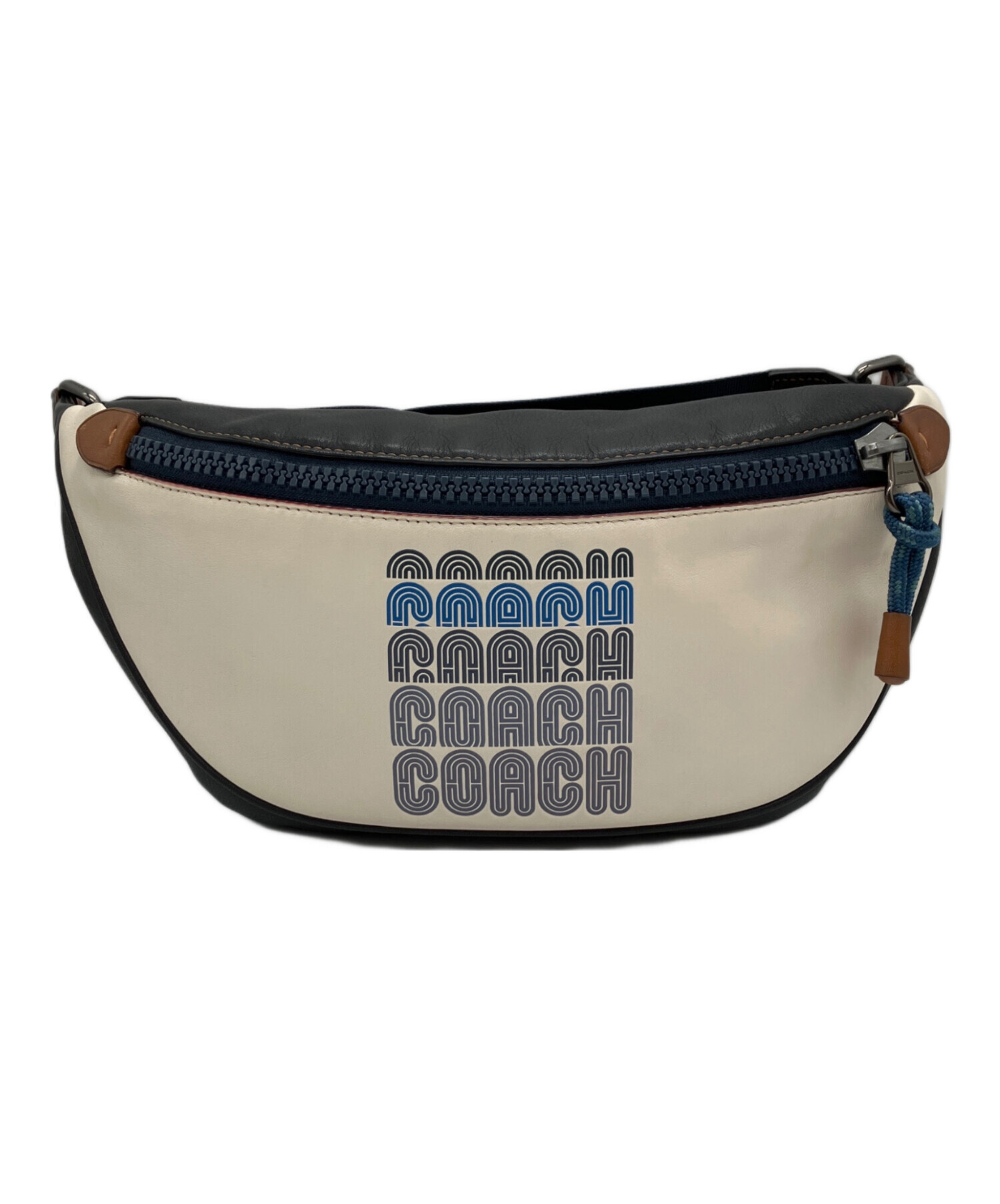 中古・古着通販】COACH (コーチ) Rivington Belt Bag With Coach Print 
