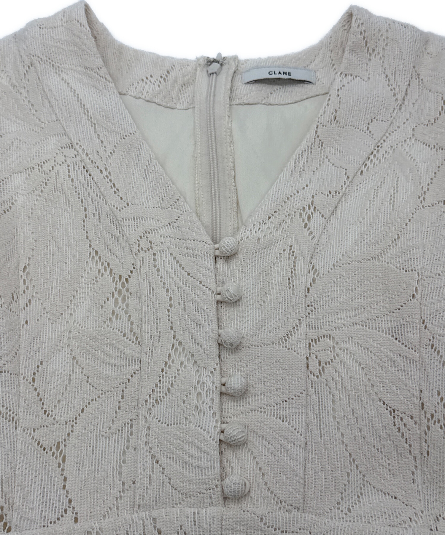 中古・古着通販】CLANE (クラネ) カーテンレース カフ ワンピース