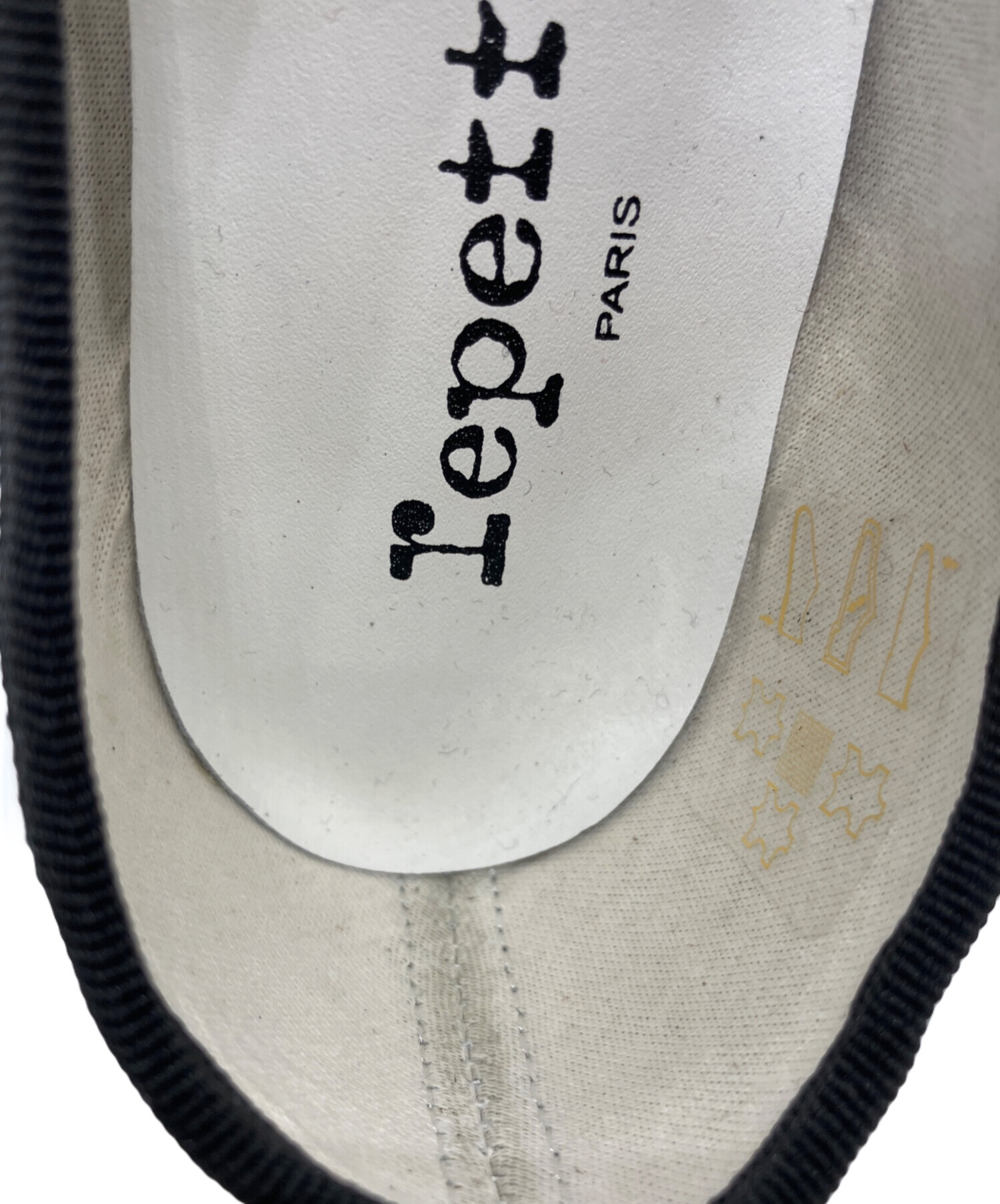 中古・古着通販】repetto (レペット) エナメルバレエシューズ ブラック