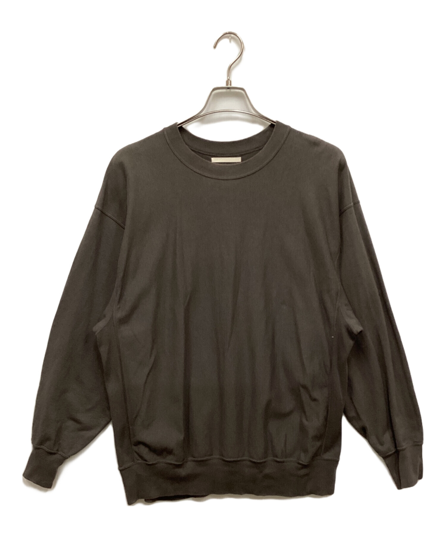 中古・古着通販】BLURHMS (ブラームス) クルーネックスウェット グレー 
