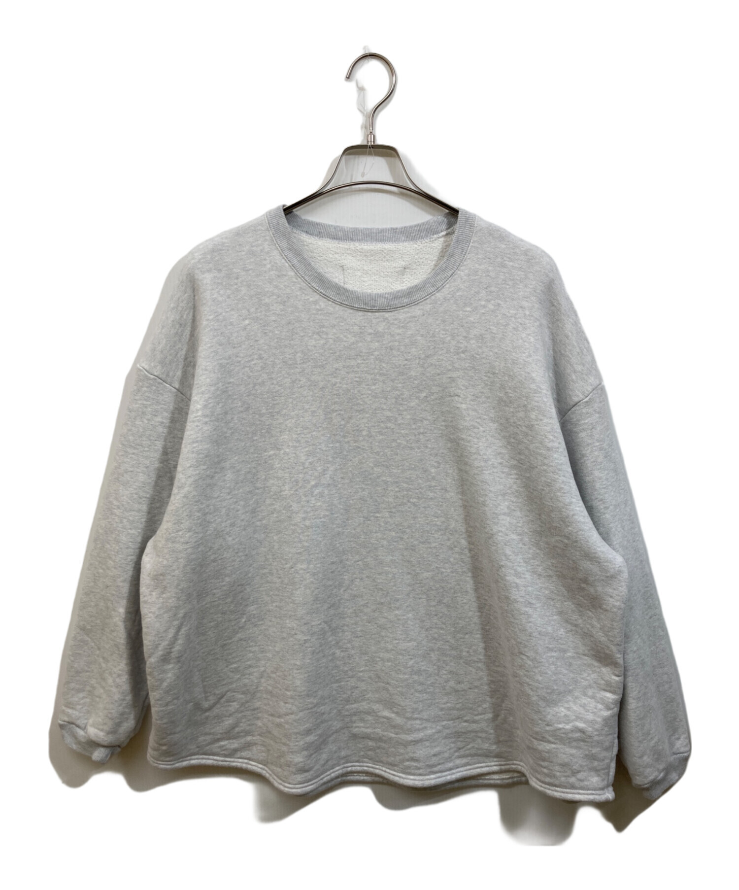 中古・古着通販】dDdDdDd (デー) SUPER BIG CREW SWEAT グレー サイズ 