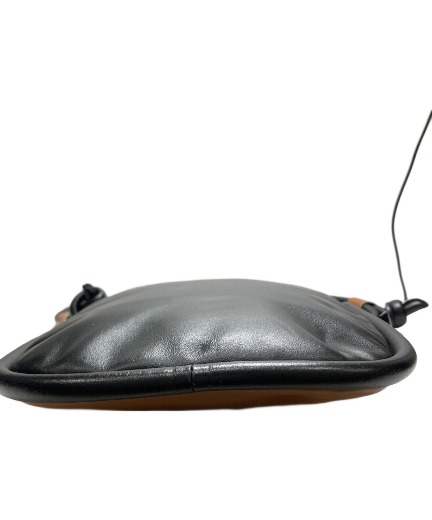 中古・古着通販】MARNI (マルニ) MARCEL KNOT フラットバッグ ブラウン