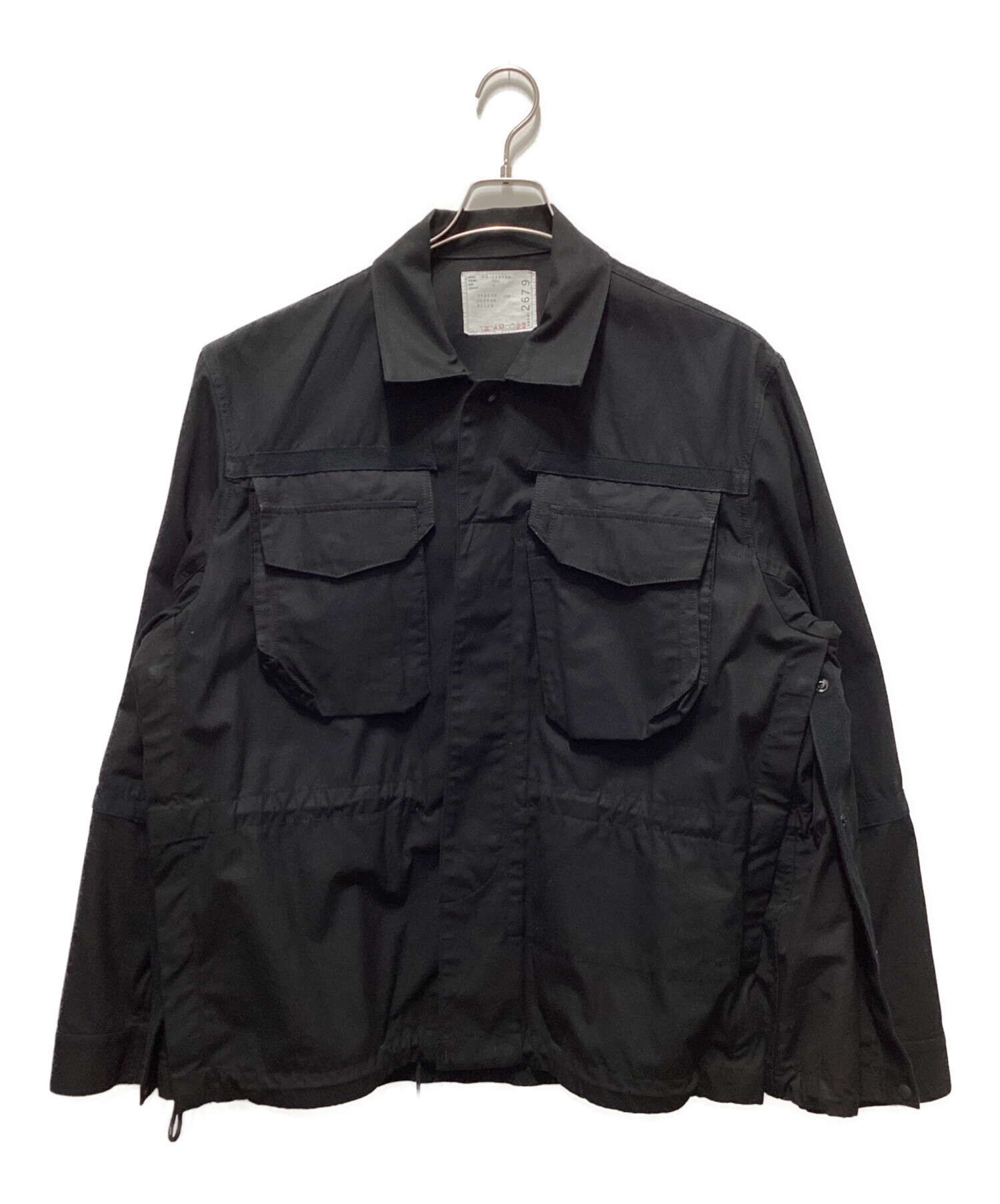 古着　古着詰め込み　セット　まとめ売り　UNDERCOVER sacai など 中古・古着通販】sacai (サカイ) Cotton Weather Mix Blouson ブラック