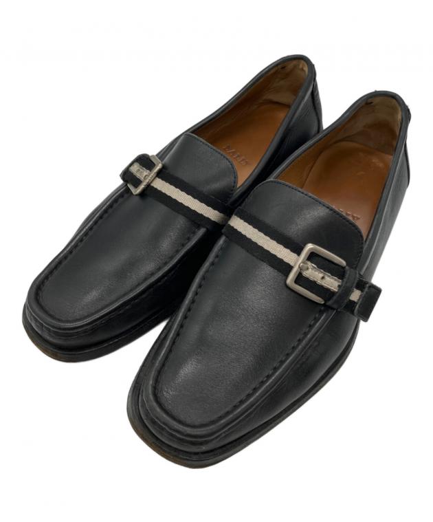 中古・古着通販】BALLY (バリー) ローファー ブラック サイズ:EU6