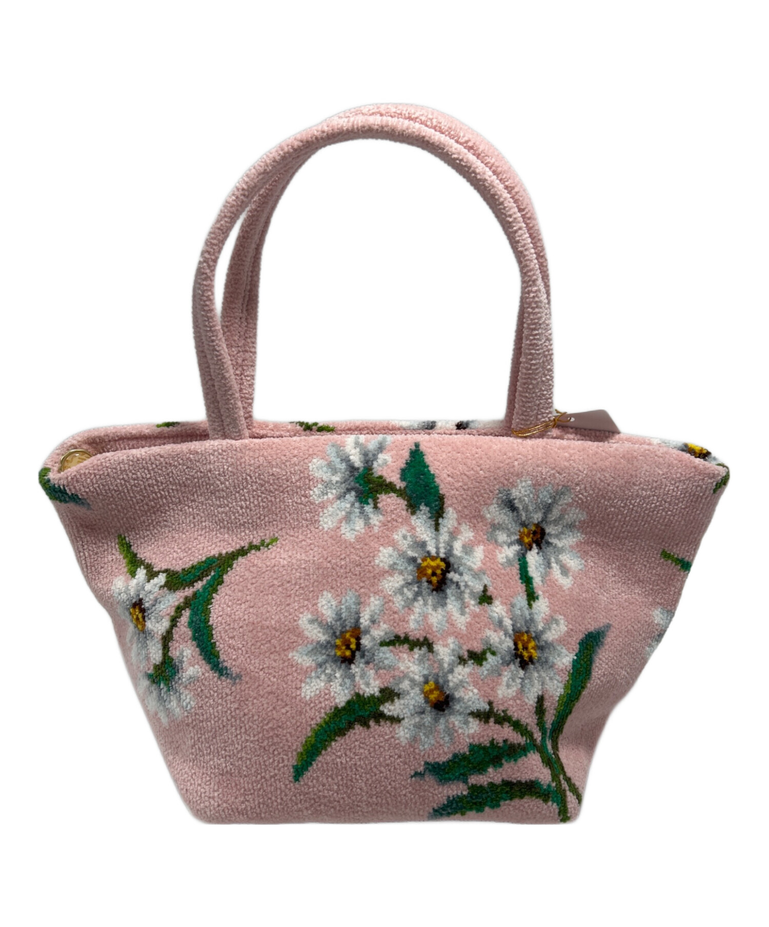 【未使用】希少FEILER ハンドバッグ デザインハンドル ヴィンテージ 廃盤 中古・古着通販】FEILER (フェイラー) ハンドバッグ ブラック