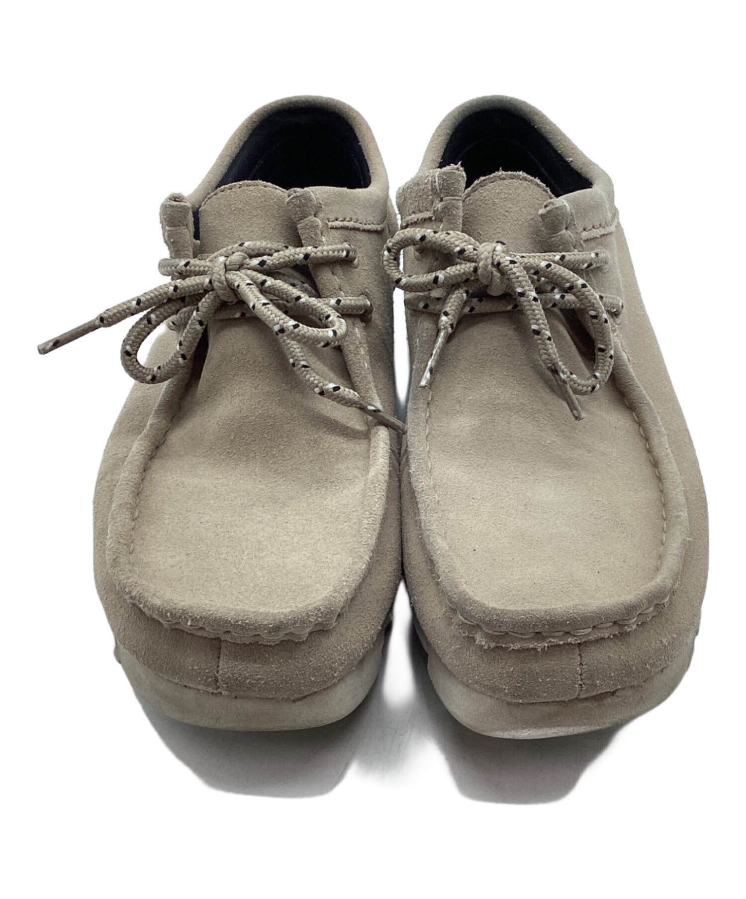 中古・古着通販】CLARKS (クラークス) ワラビーシューズ ベージュ 