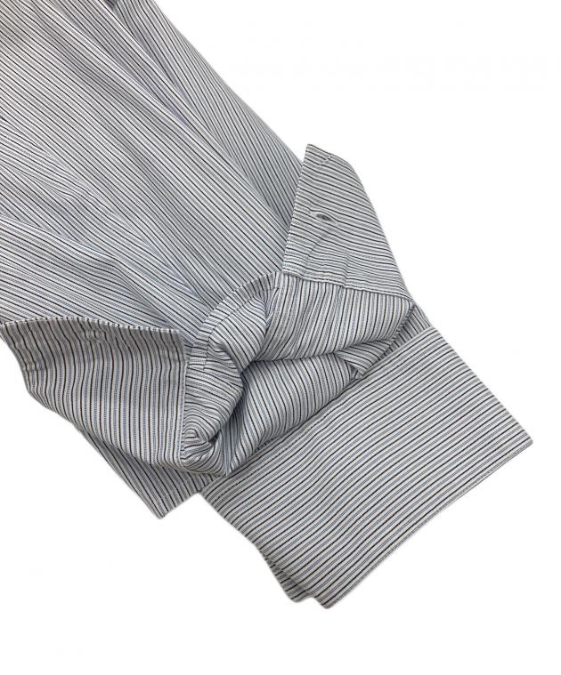 中古・古着通販】JIL SANDER (ジルサンダー) ストライプシャツ ブルー