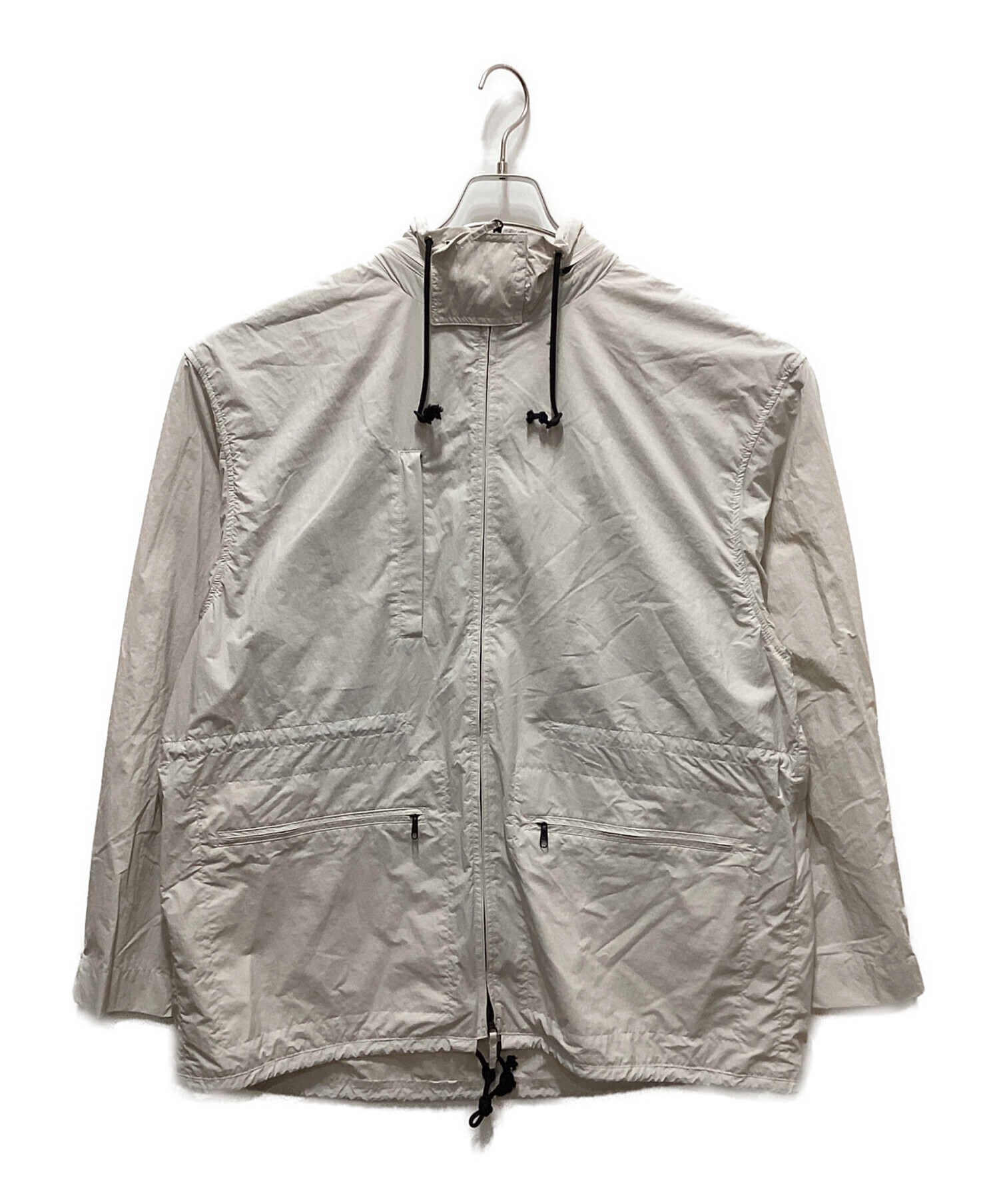 中古・古着通販】ATON (エイトン) TRAVEL NYLON PACKABLE JACKET