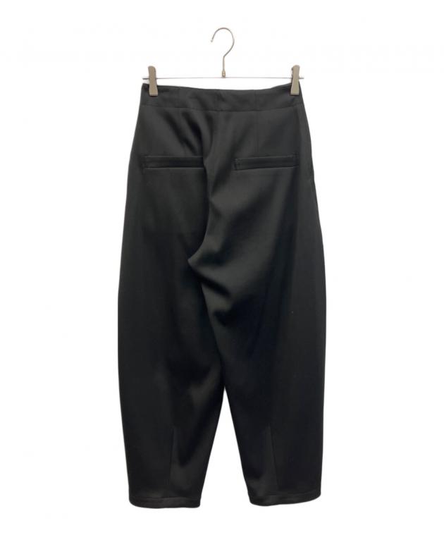 lohen ローヘン　ダブルクロスフォルムパンツ　ブラック　38 中古・古着通販】LOHEN (ローヘン) ダブルクロスフォルムパンツ