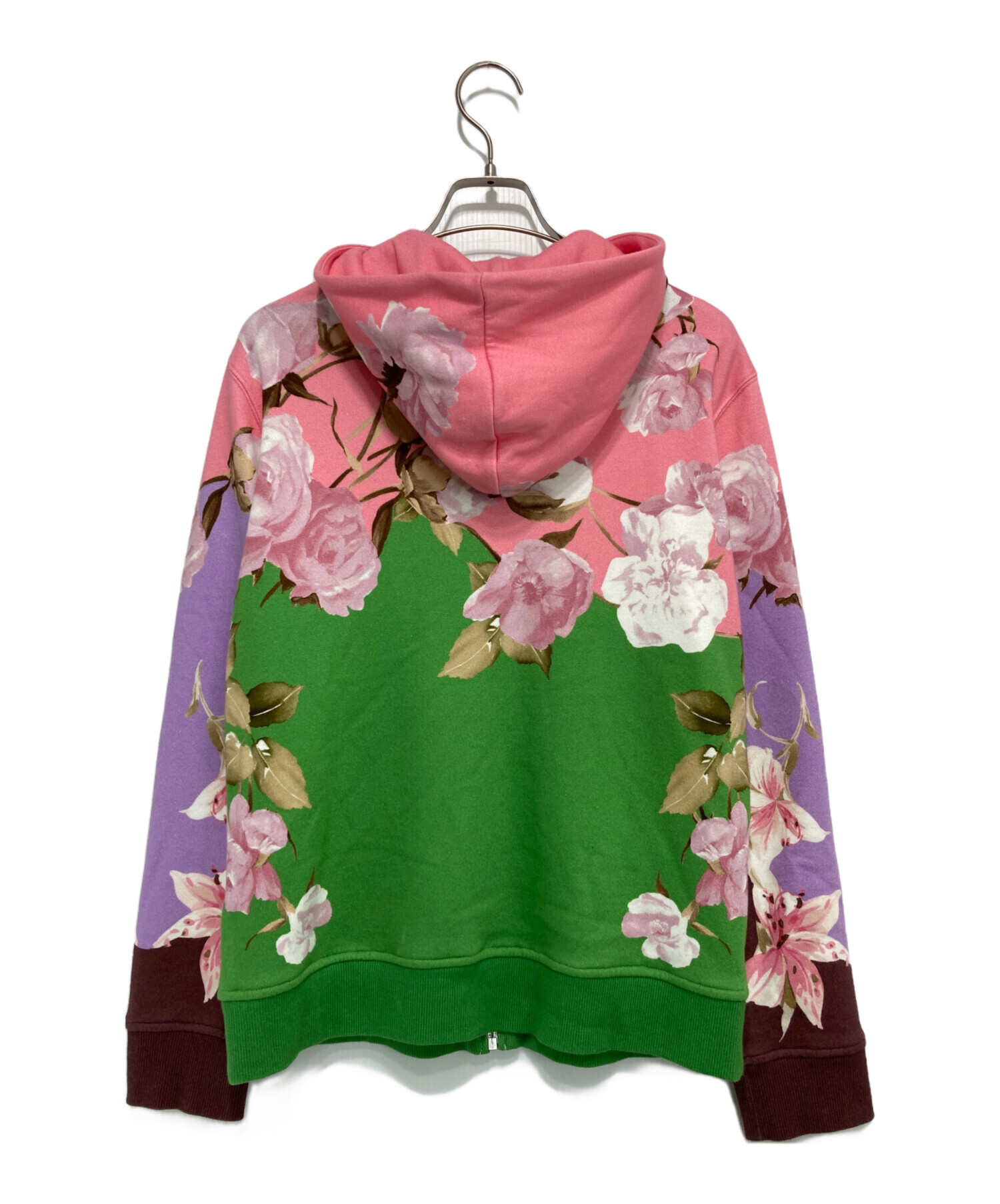 VALENTINO ピンク フード付きパーカー 中古・古着通販】VALENTINO