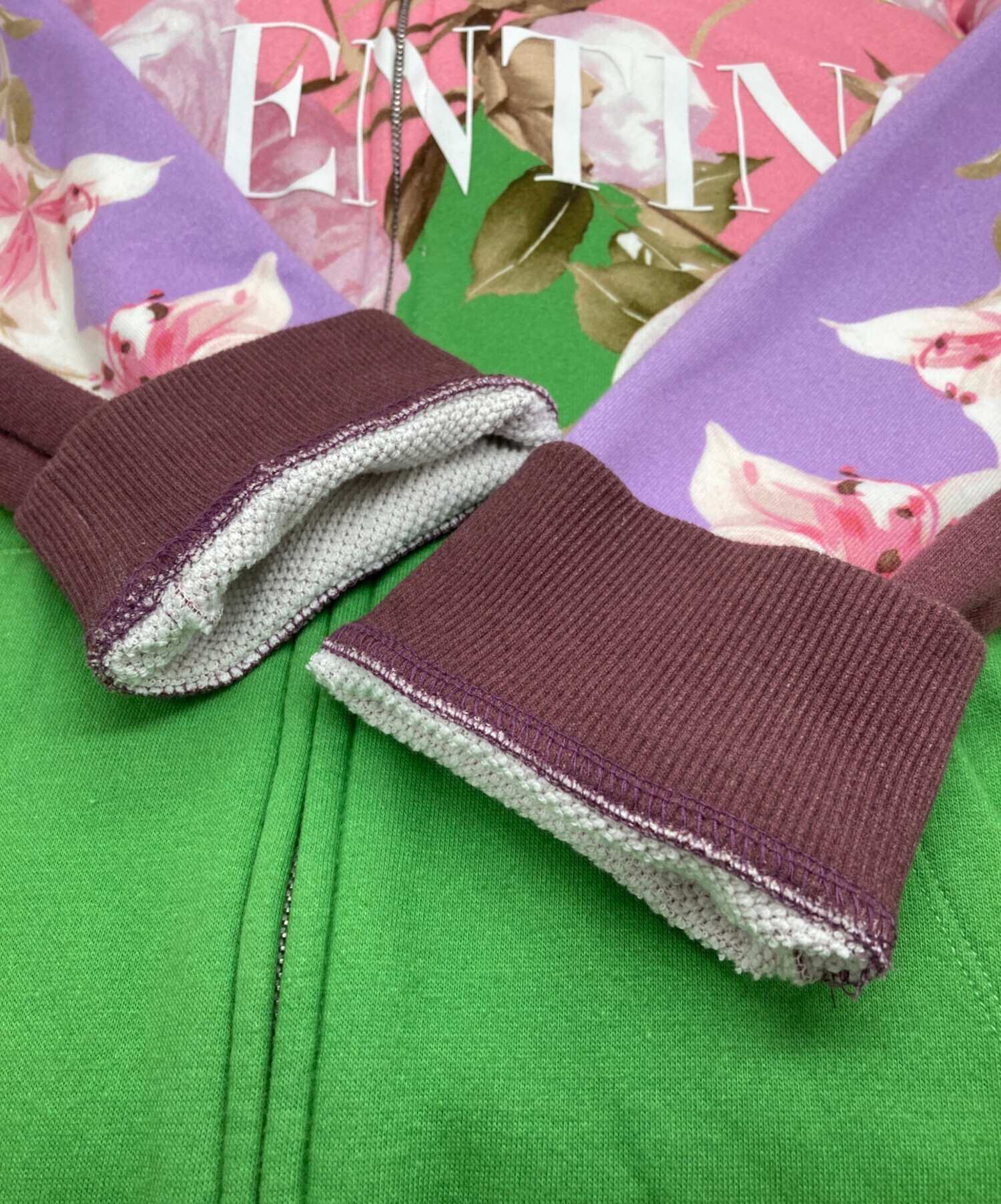 中古・古着通販】VALENTINO (ヴァレンティノ) フラワープリントジップ