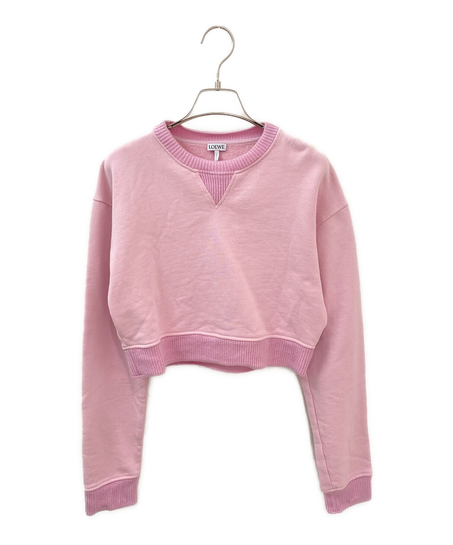 中古・古着通販】LOEWE (ロエベ) アナグラムクロップドスウェット