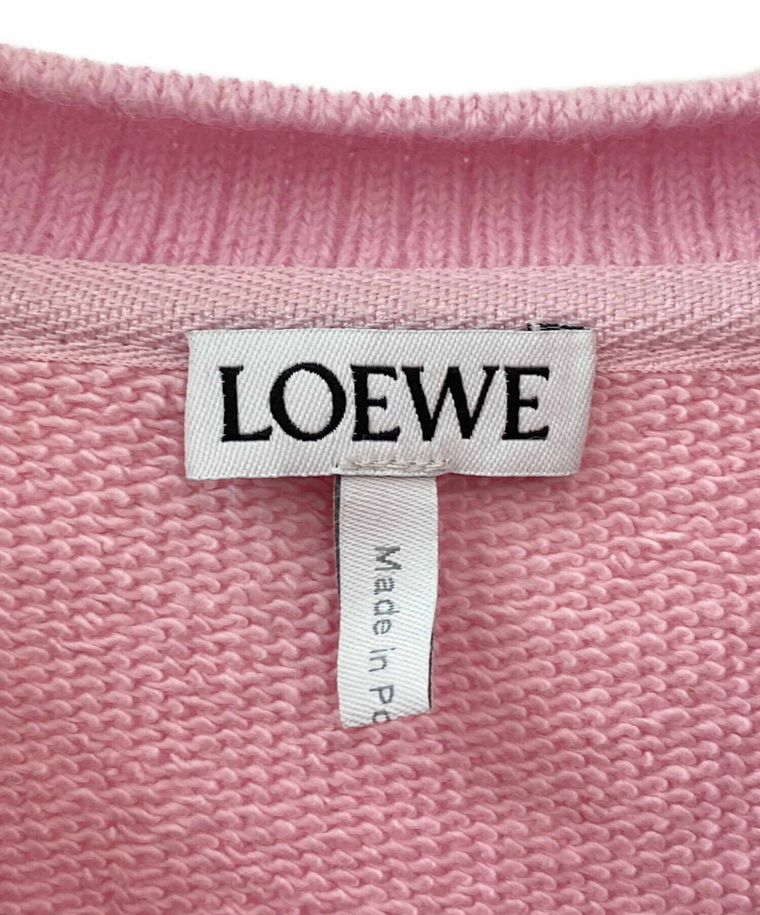 中古・古着通販】LOEWE (ロエベ) アナグラムクロップドスウェット