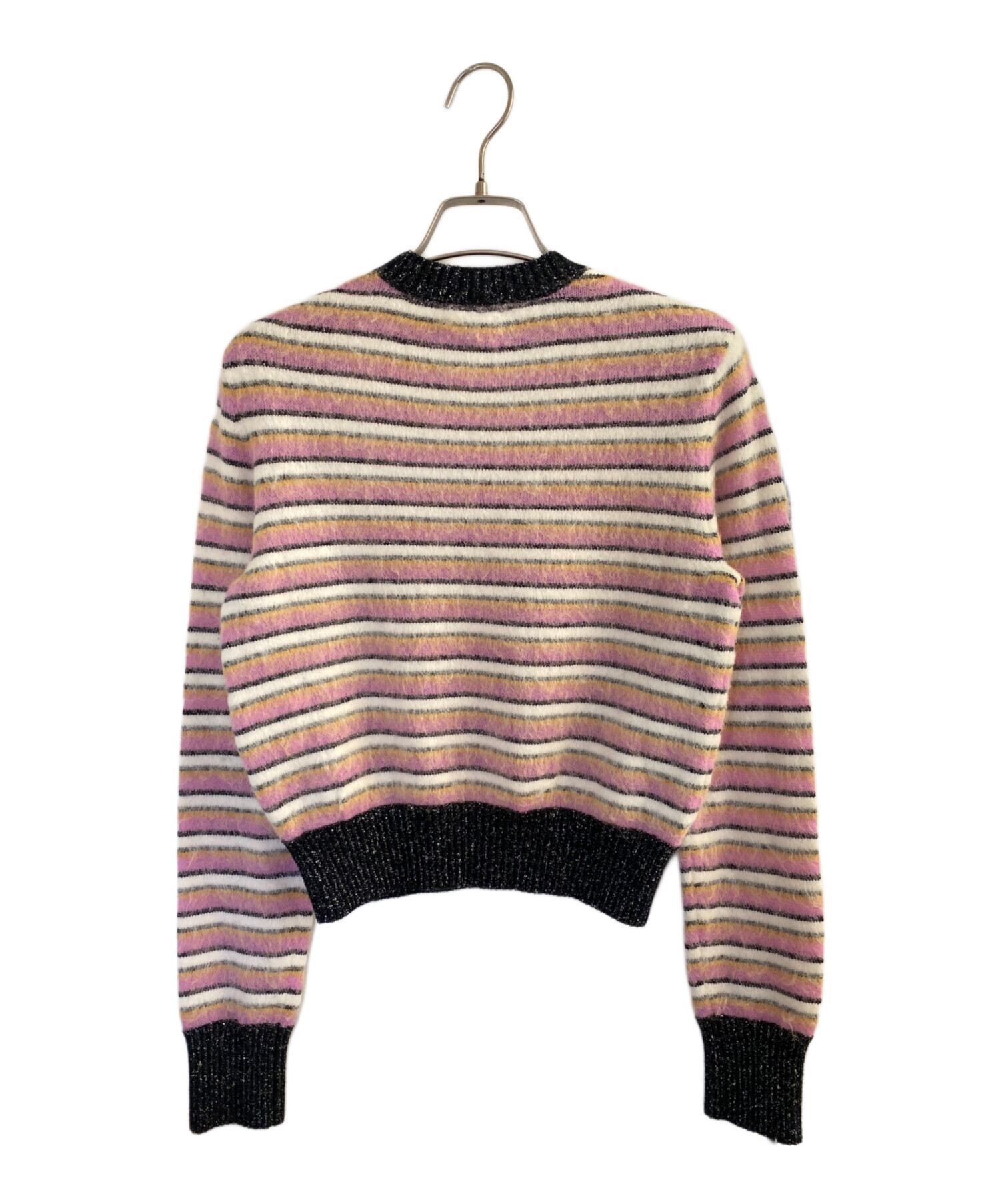 中古・古着通販】CHANEL (シャネル) ボーダー アルパカ混 プルオーバー