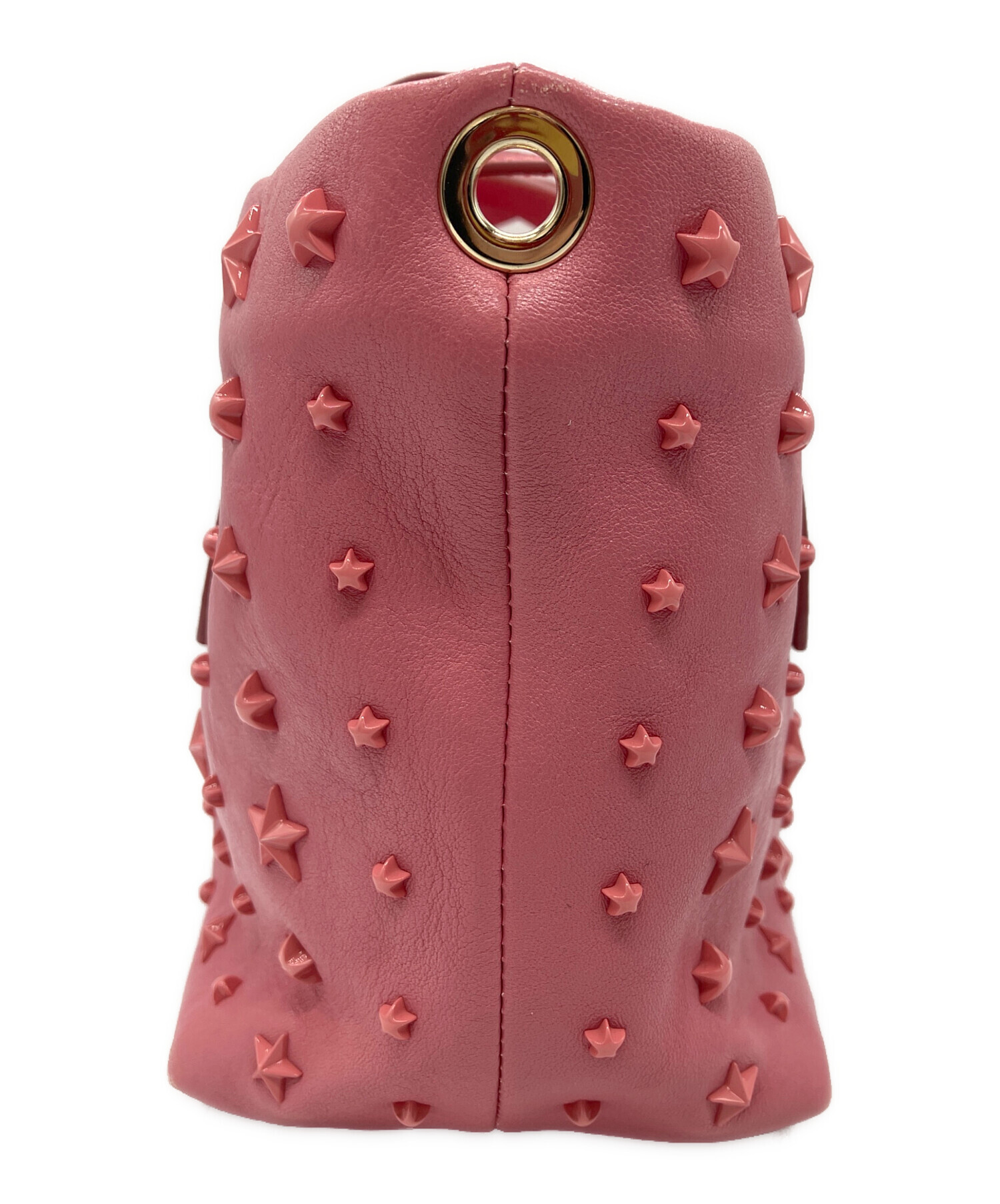 中古・古着通販】JIMMY CHOO (ジミーチュウ) 2WAYバッグ ピンク