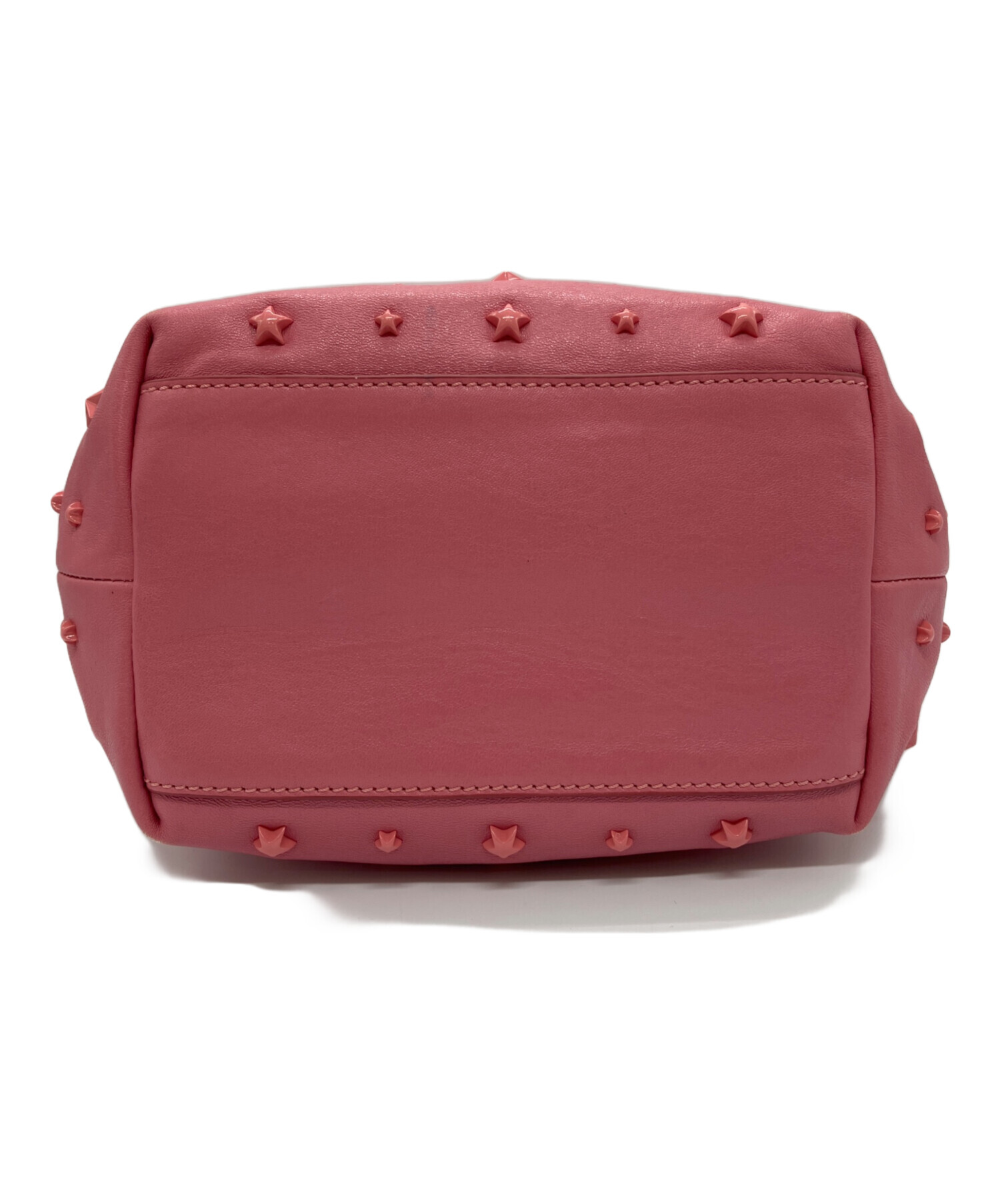 中古・古着通販】JIMMY CHOO (ジミーチュウ) 2WAYバッグ ピンク