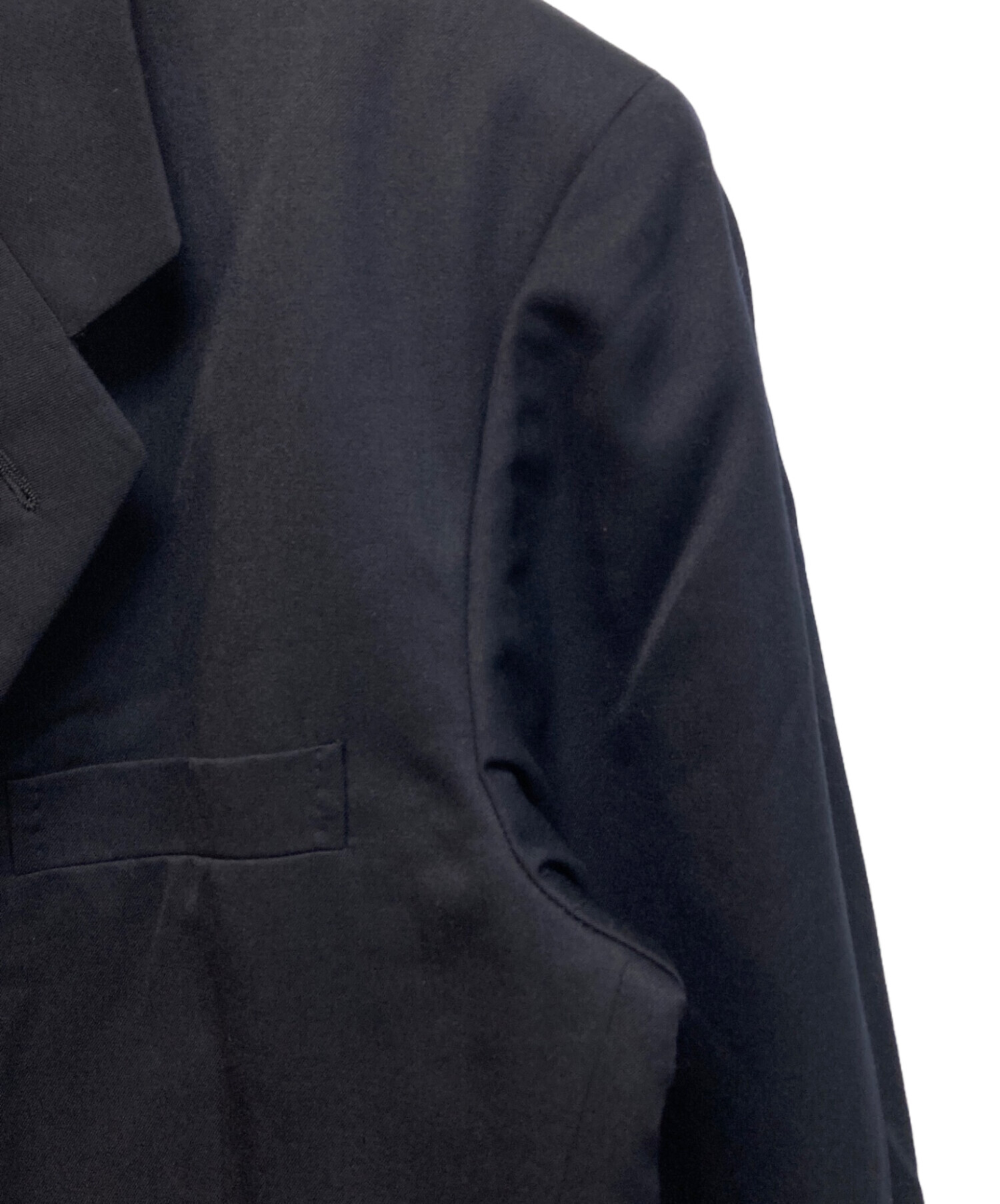 Ys for Men ヨウジヤマモト 3B 濃紺 ジャケット 中古・古着通販】YOHJI YAMAMOTO (ヨウジヤマモト) 3Bテーラード