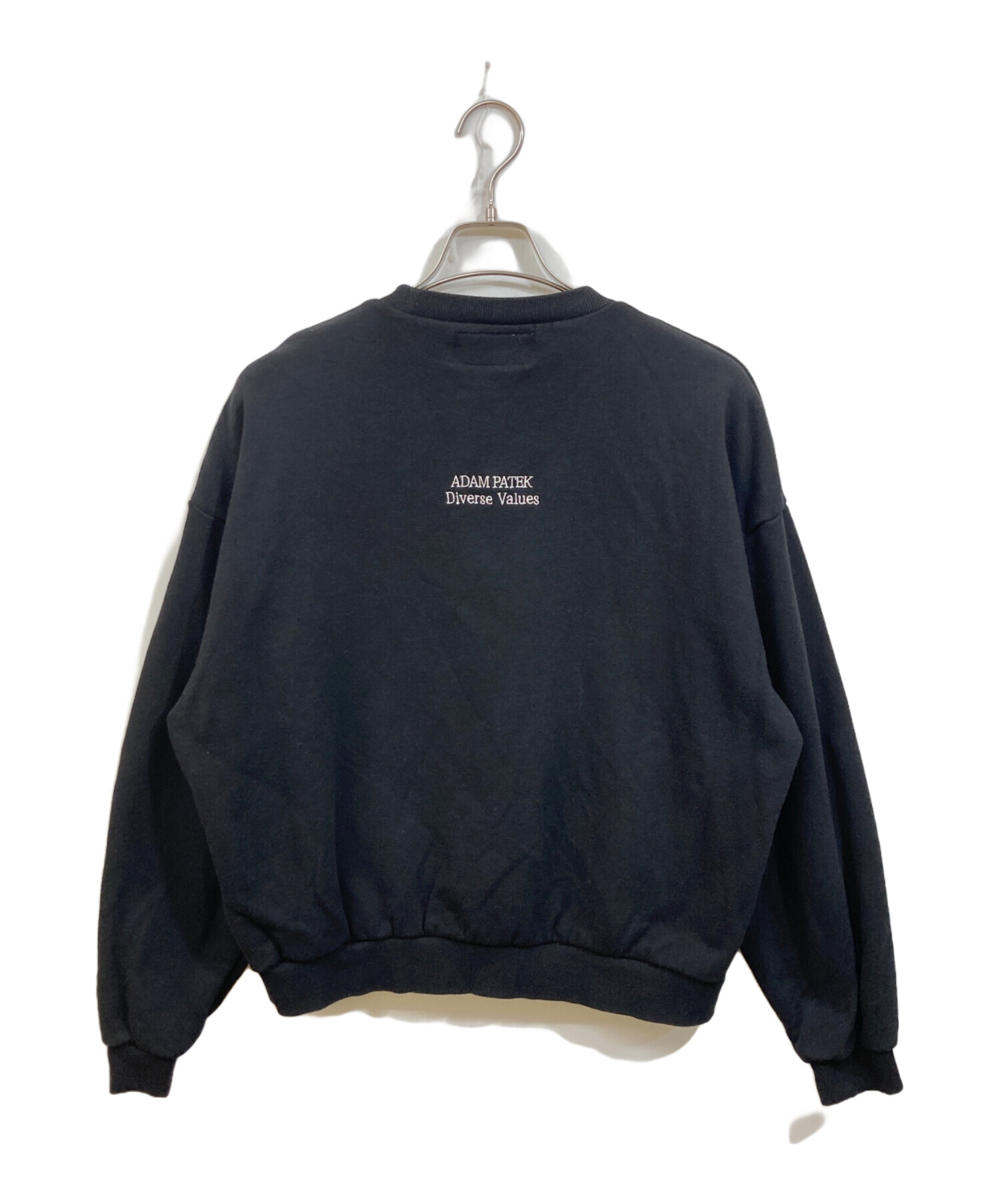 中古・古着通販】ADAM PATEK (アダムパテック) logo crew neck 