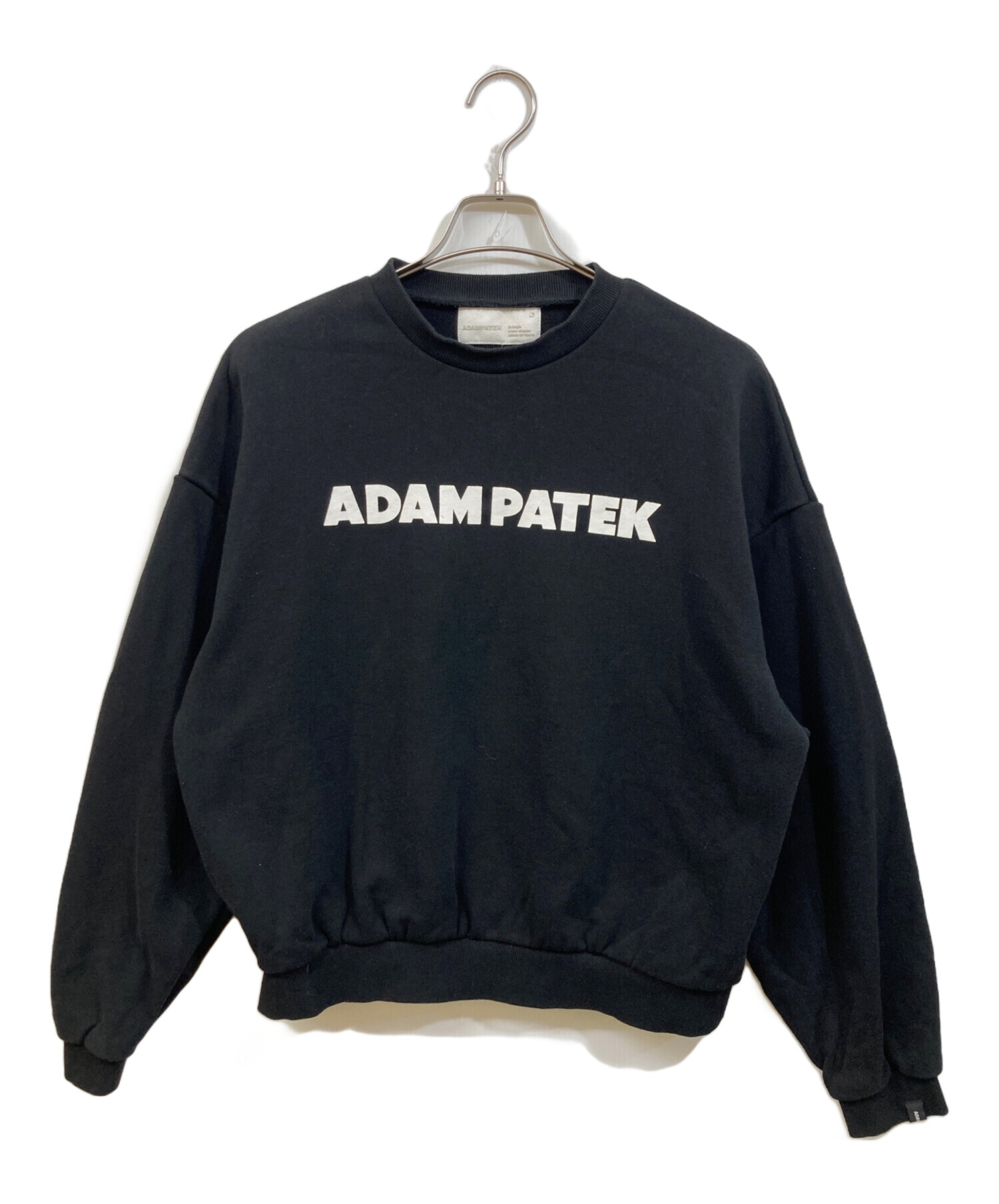 中古・古着通販】ADAM PATEK (アダムパテック) logo crew neck 