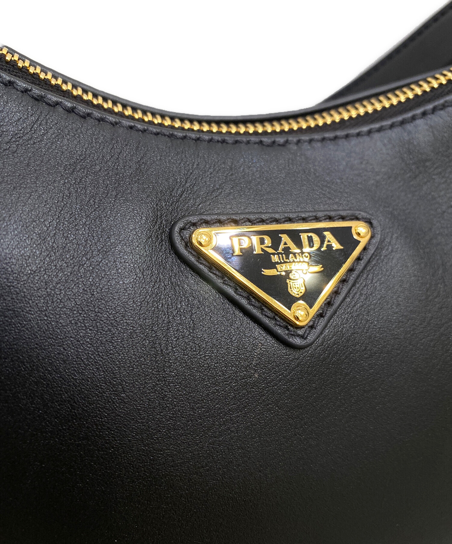 中古・古着通販】PRADA (プラダ) エメ ミディアム レザー ショルダー