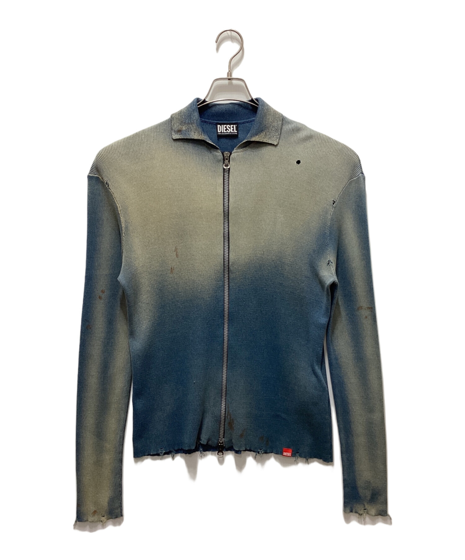 中古・古着通販】DIESEL (ディーゼル) K--ADDOCK/ニットジップアップ 