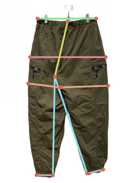 中古・古着通販】WTAPS (ダブルタップス) TRACKS TROUSERS NYLON