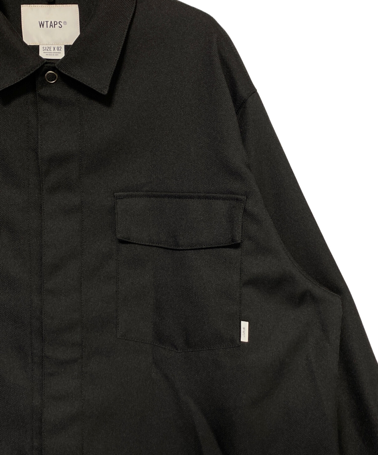 wtaps HUEY / LS / POLY. TWILL BLACK WTAPS T-6M 06 / Cap / Poly