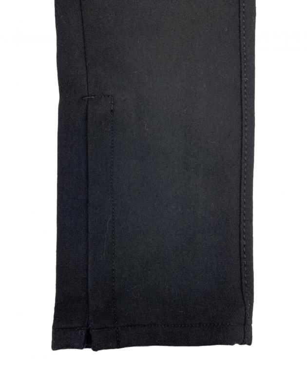 sacai Wool Melton Pants ウールパンツ サカイ 中古・古着通販】sacai (サカイ) Wool Melton Pants ブラック サイズ:1