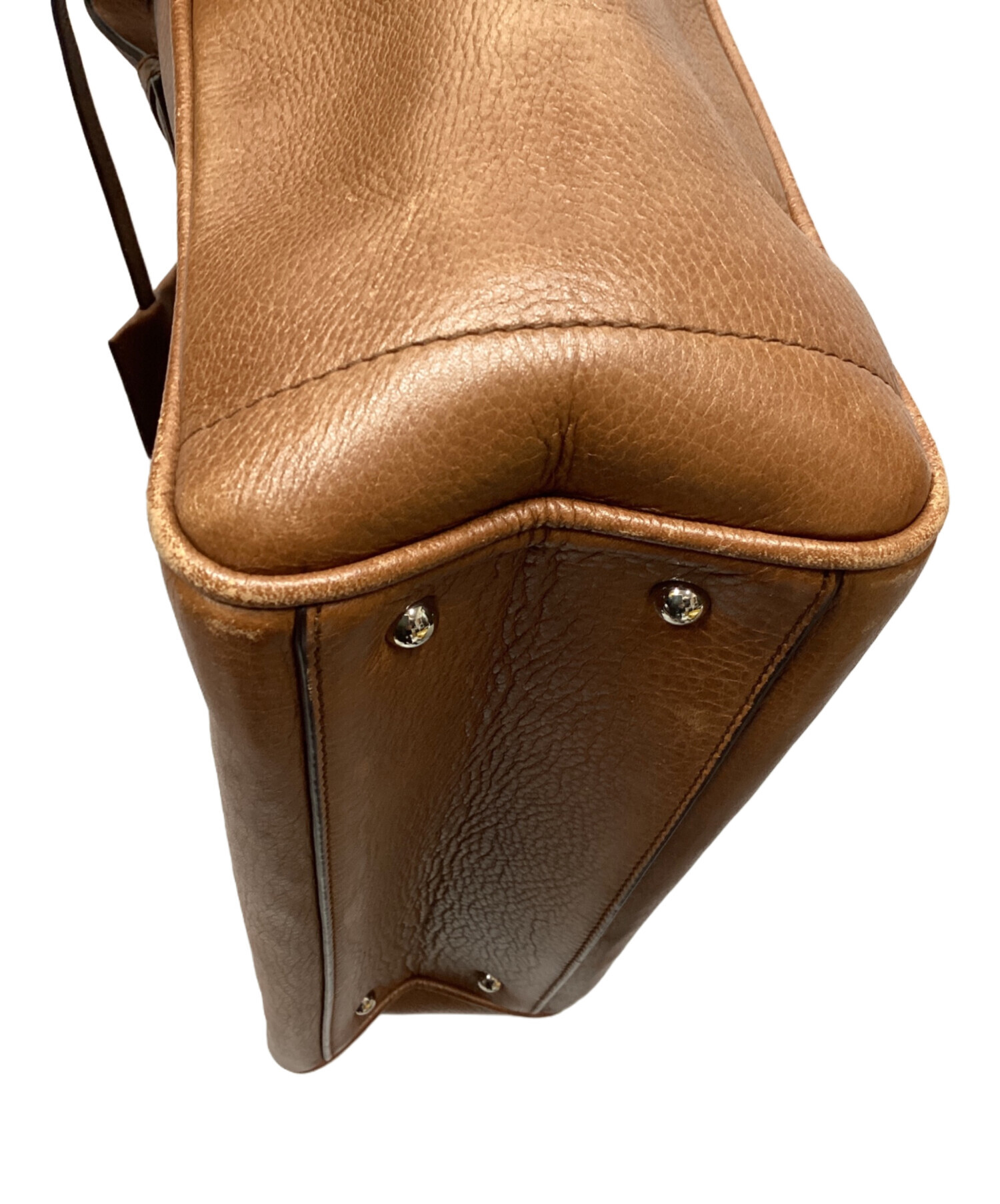 中古・古着通販】LOEWE (ロエベ) ヘリテージ トート バッグ ブラウン 