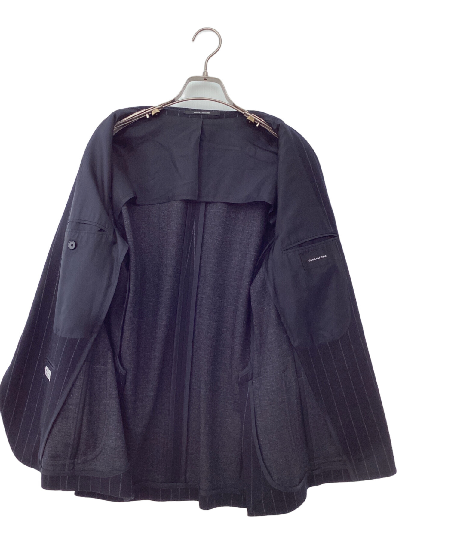 中古・古着通販】TAGLIATORE (タリアトーレ) ウールニットジャケット 