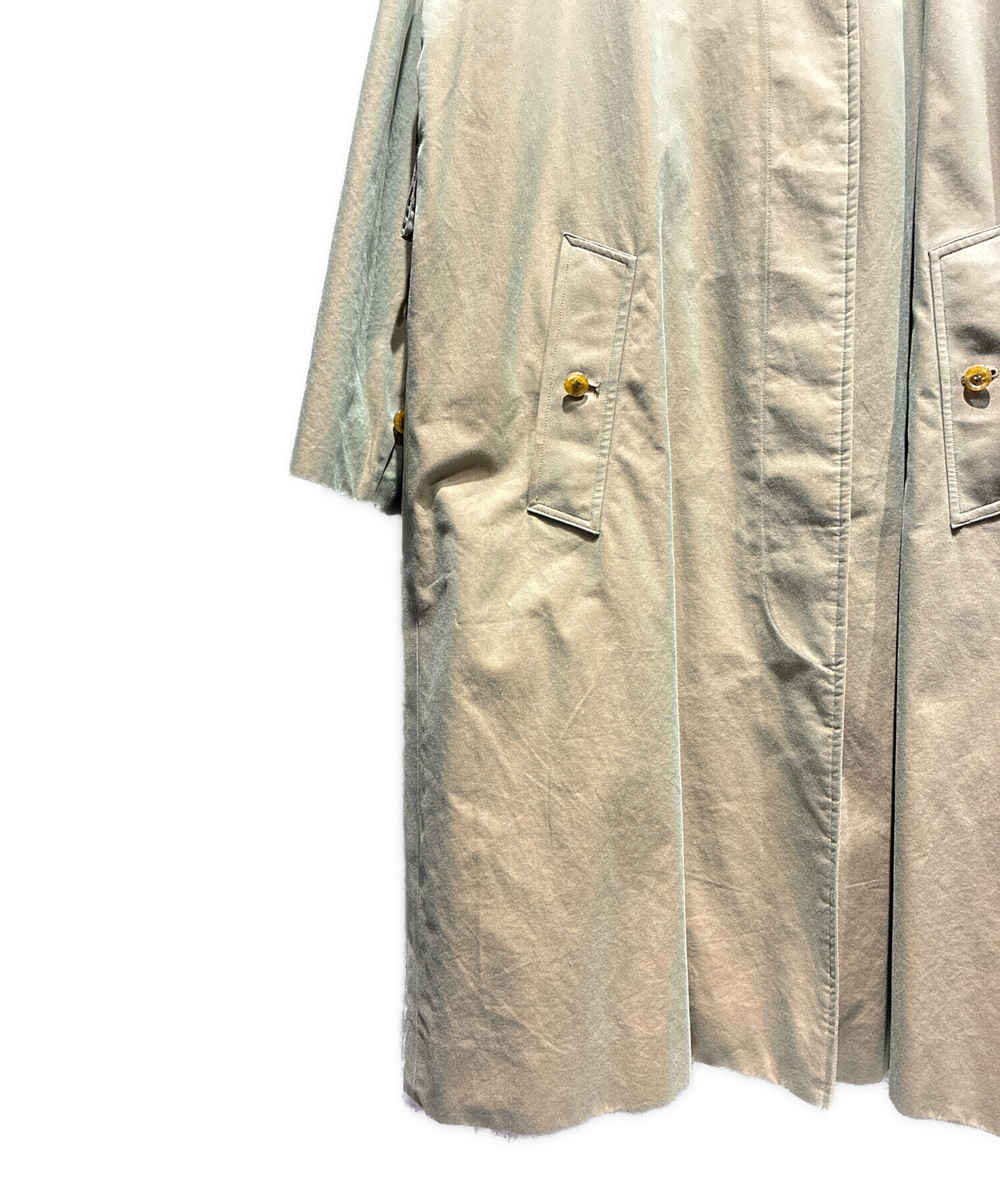 中古・古着通販】Burberry's (バーバリー) 玉虫ステンカラーコート