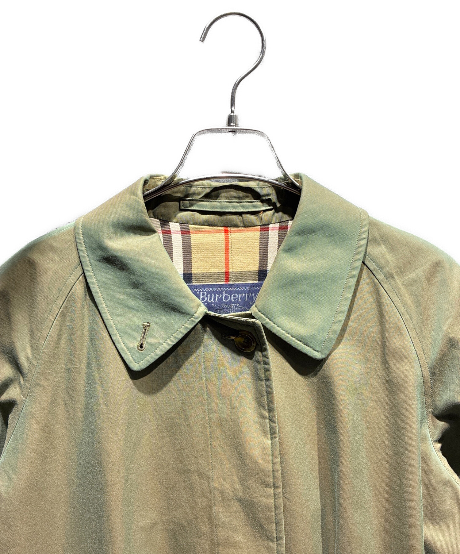 中古・古着通販】Burberry's (バーバリー) 玉虫ステンカラーコート