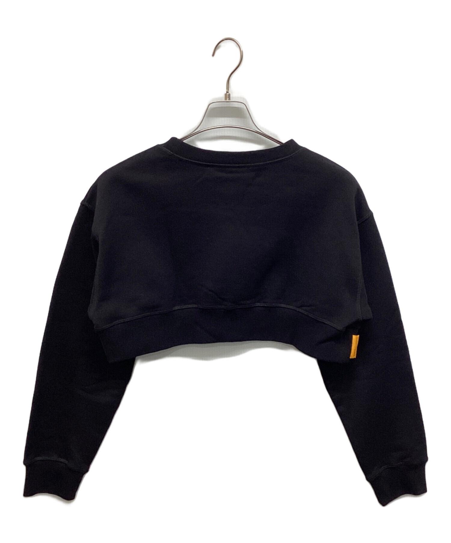 DSQUARED2 × パックマン PRINT CROPPED SWEAT XS 中古・古着通販】DSQUARED2 (ディースクエアード) パックマンプリント