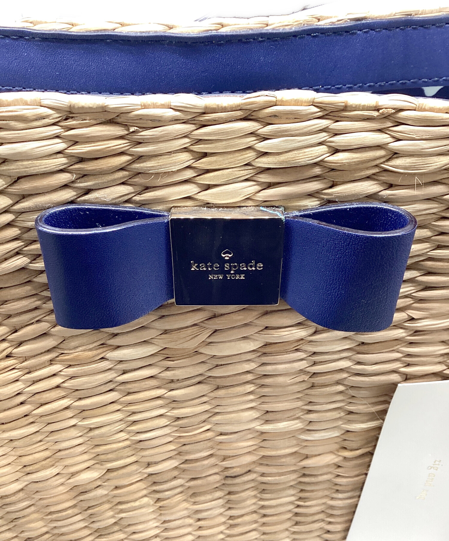 中古・古着通販】Kate Spade (ケイトスペード) カゴバッグ ブラウン
