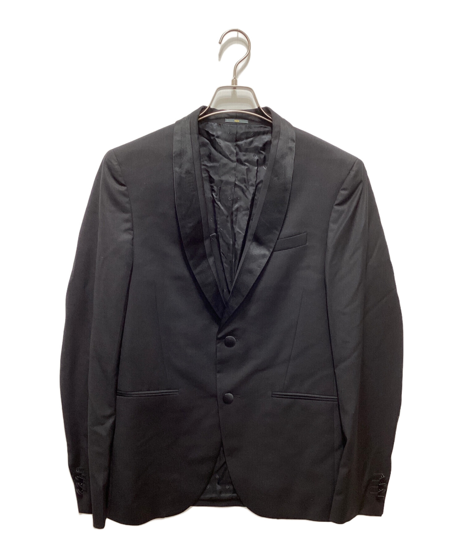 中古・古着通販】FENDI (フェンディ) タキシードセットアップ ブラック