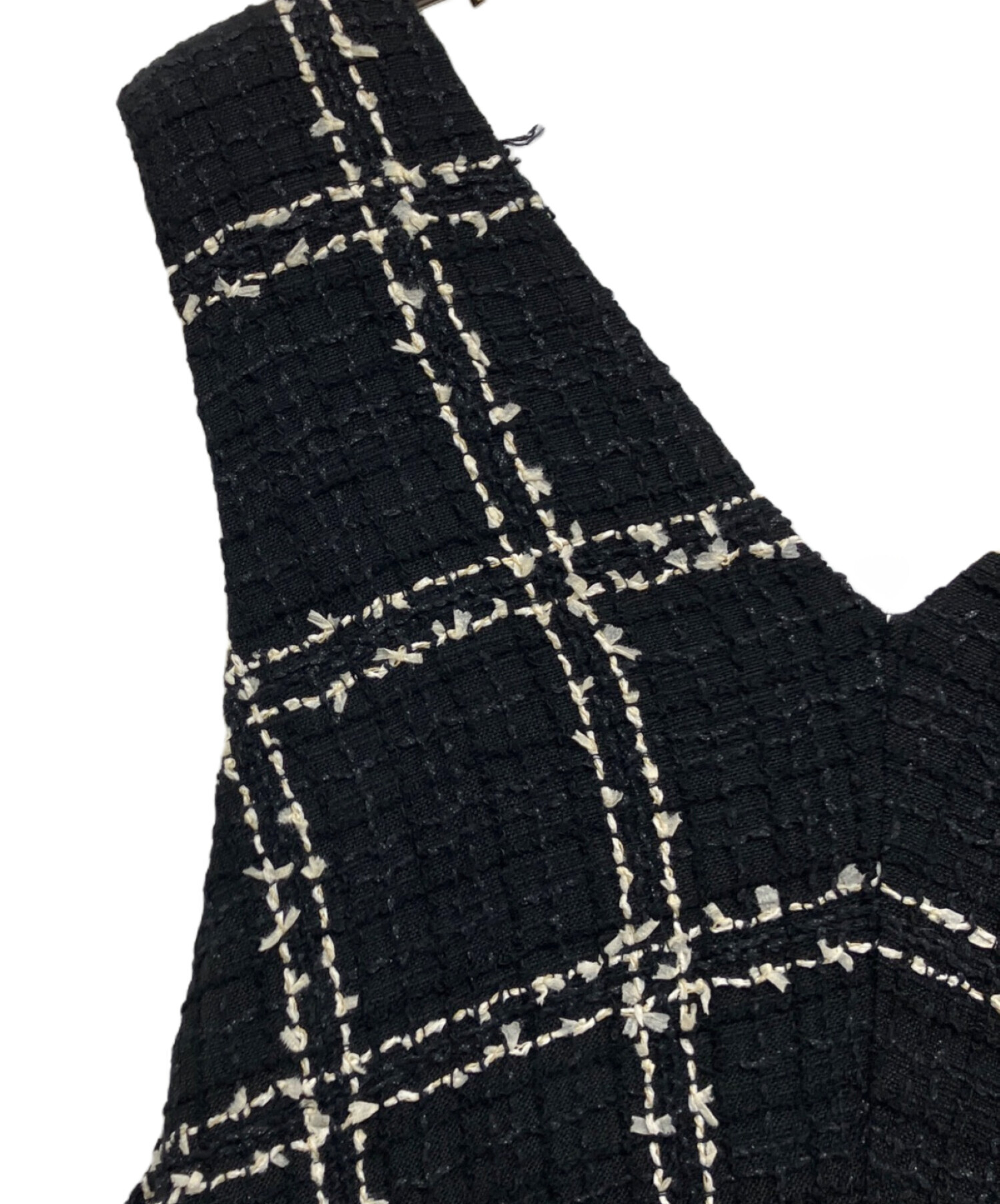 中古・古着通販】BEARDSLEY (ビアズリー) チェックツイードフレアー