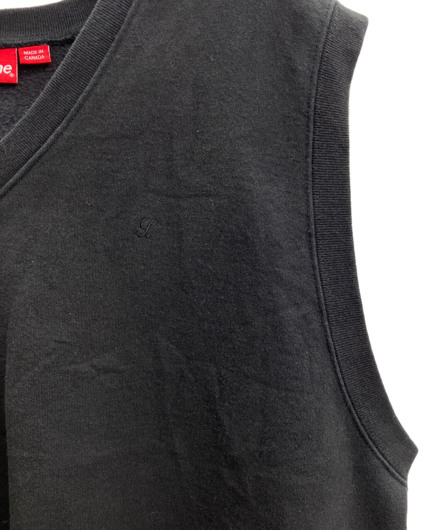 中古・古着通販】Supreme (シュプリーム) SWEAT Shirt Vest ブラック 