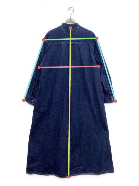 中古・古着通販】orSlow (オアスロウ) デニムシャツワンピース